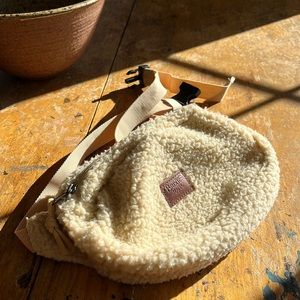 Brixton teddy/Sherpa cross body fanny pack